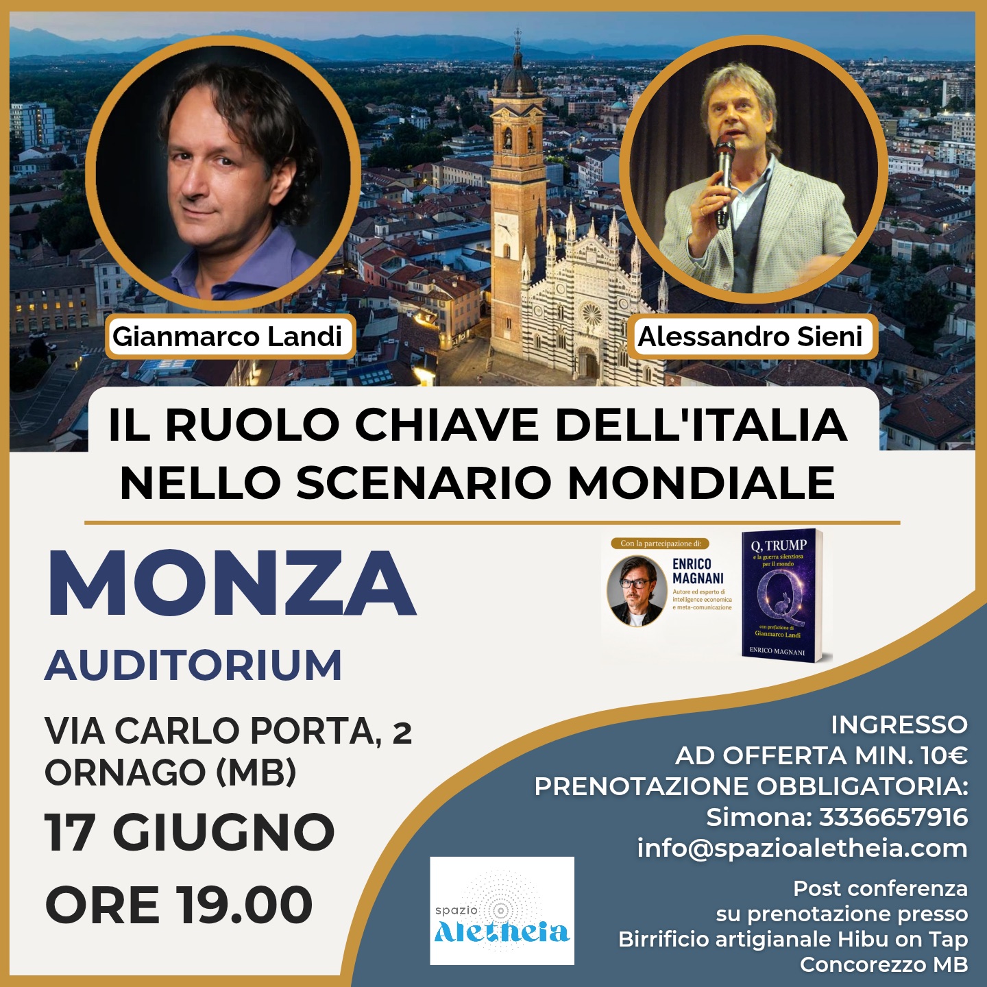 Locandina di Il ruolo chiave dell'Italia nello scenario mondiale