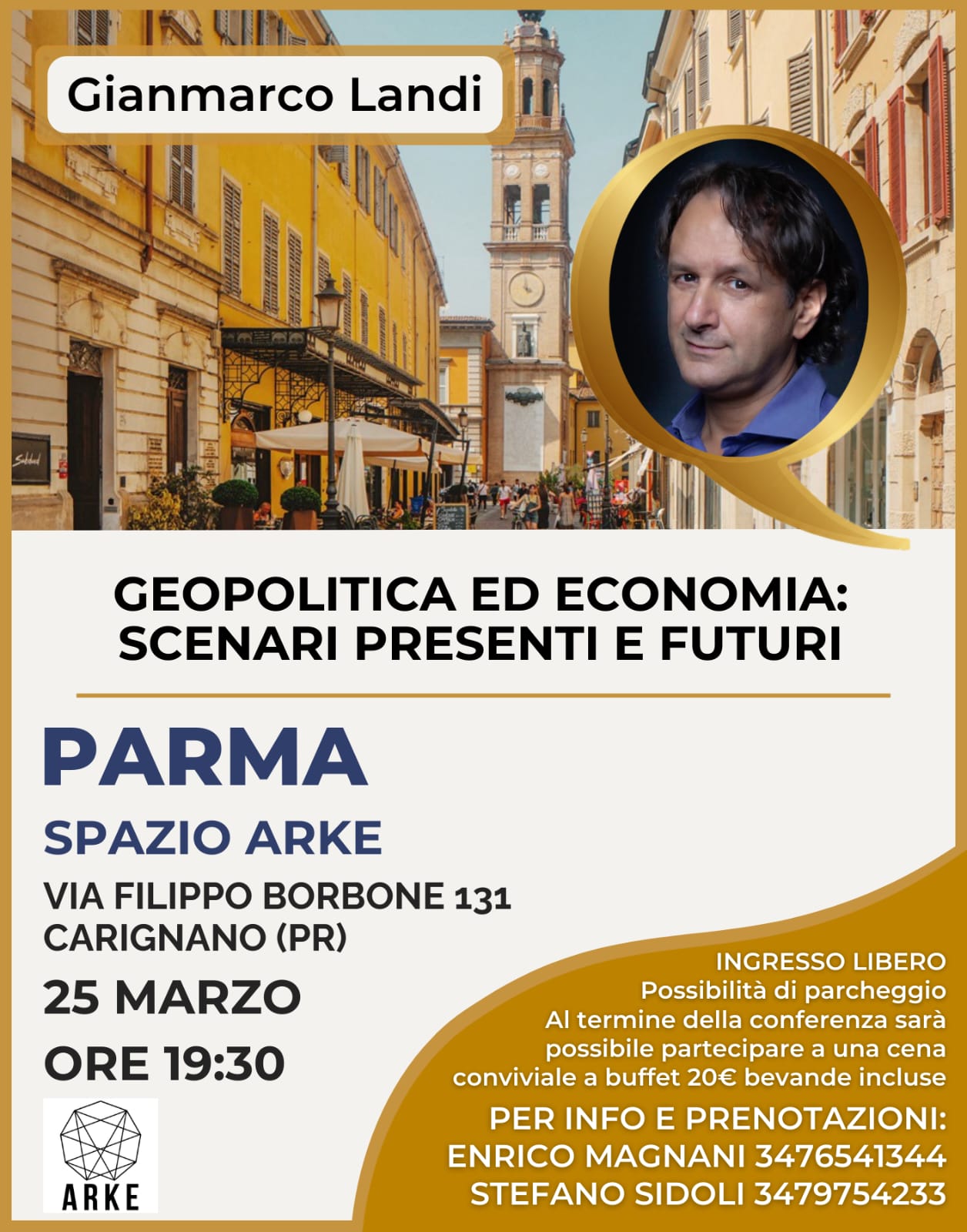 Locandina di Geopolitica ed economia: scenari presenti e futuri