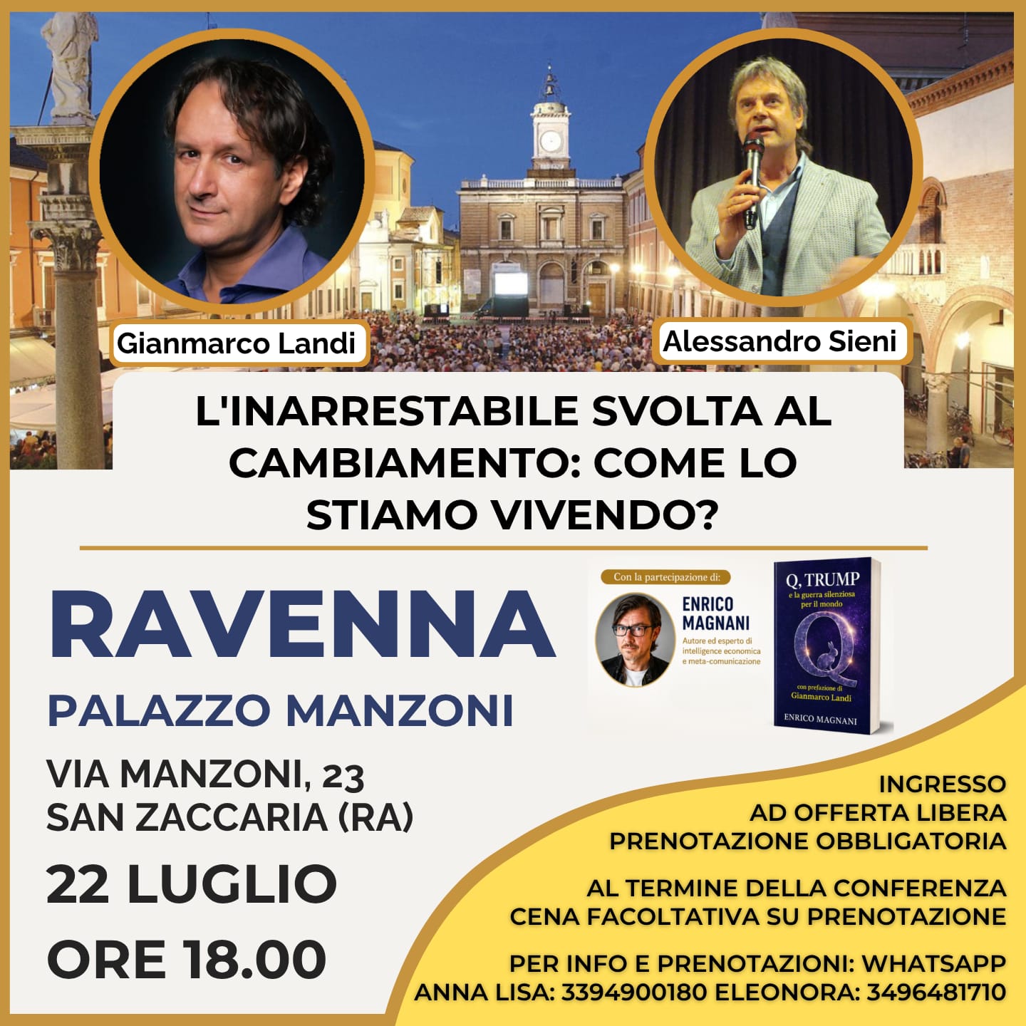 Locandina di L'inarrestabile svolta al cambiamento: come lo stiamo vivendo?