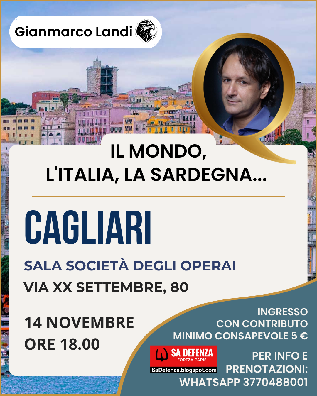 Locandina di Il mondo, l'Italia, la Sardegna...